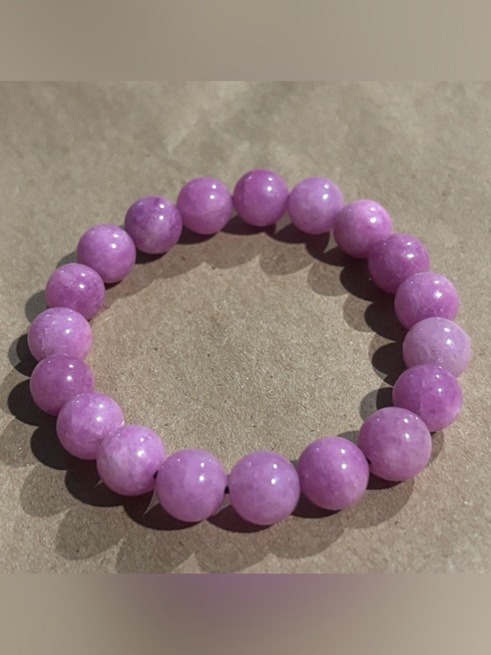 Real JADEITE JADE Bead Bracelet (stretch/elastic) Fine Jewelry 6”-9” inch TESTED